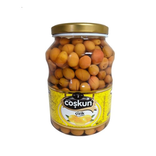 Edremit Yeşil Zeytin Çizik 1.2 Kg  201-230 Edremit XL