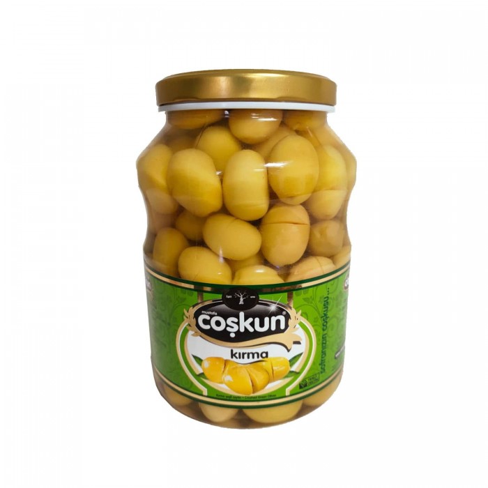 Yeşil Kırma Zeytin 201-230 XL 1.2 Kg