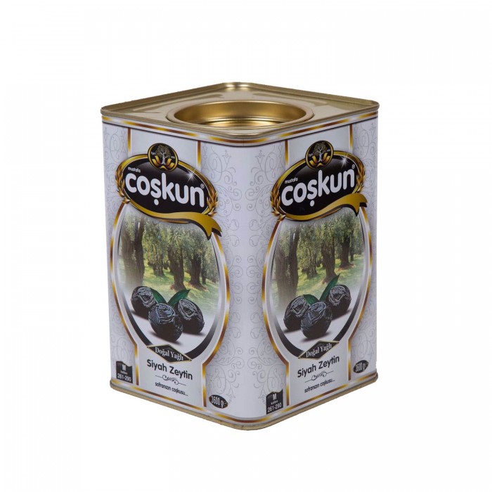 Yağlı Sele Siyah Zeytin M 3.6 Kg
