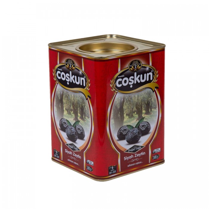 Yağlı Sele Siyah Zeytin S 3.6 Kg