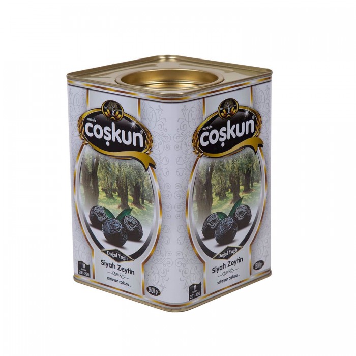 Yağlı Sele Siyah Zeytin M 10 Kg